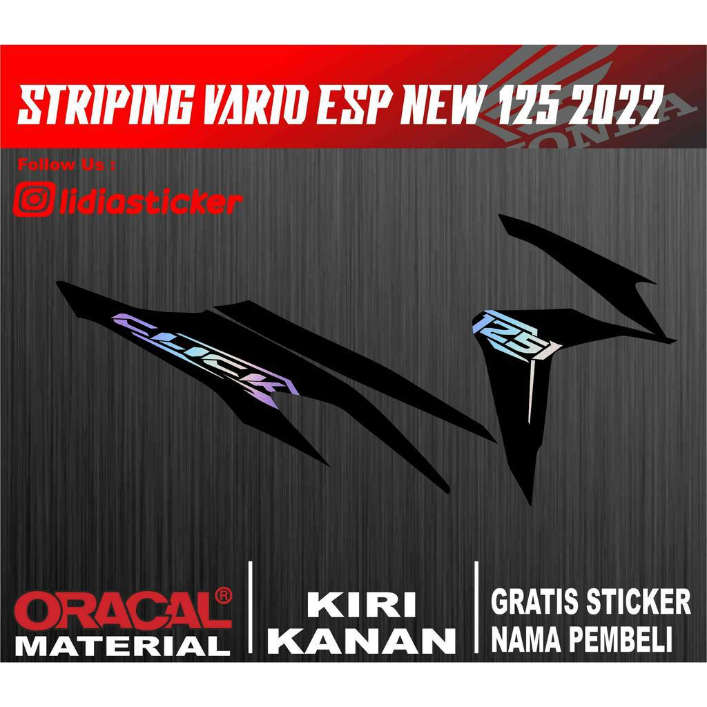 STRIPING NEW VARIO 125 STIKER VARIO ESP