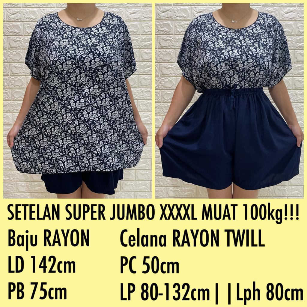 PAKET COMBO!!!SETELAN BAJU BALI SUPER JUMBO XXXXL MUAT 100KG!!! KODE TIE DYE