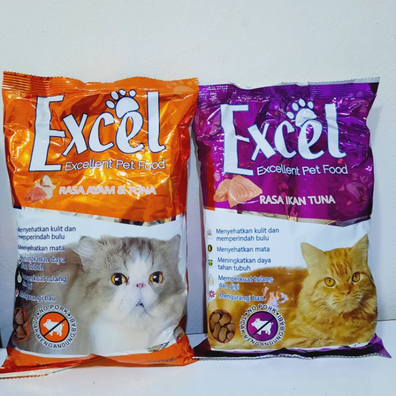 EXCEL MAKANAN KUCING 500GR