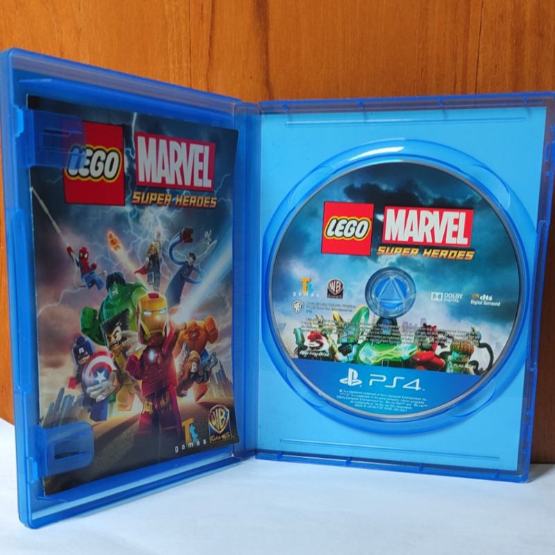 Lego Marvel Super Heroes PS4 Kaset Game Lego Superheroes Superhero Hero Playstation PS 4 5 CD BD Games Lego Avenger Avengers iron man captain america spiderman game ps4 ps5 reg 3 reg 3 asia 2