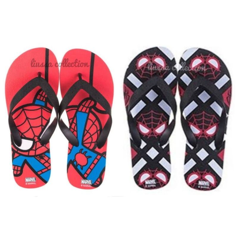 Sendal Miniso - Marvel Men's Flip Flops (Spiderman)