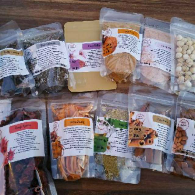 

Chiaseed / chia seed/ himsalt/ gula aren / plum / beepollen / almond /bee pollen