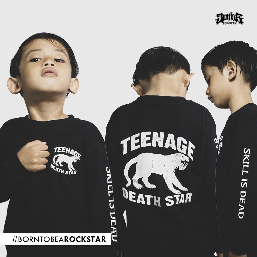 Official Merchandise T-shirt Anak Teenage Death Star (TDS) Long Sleeve