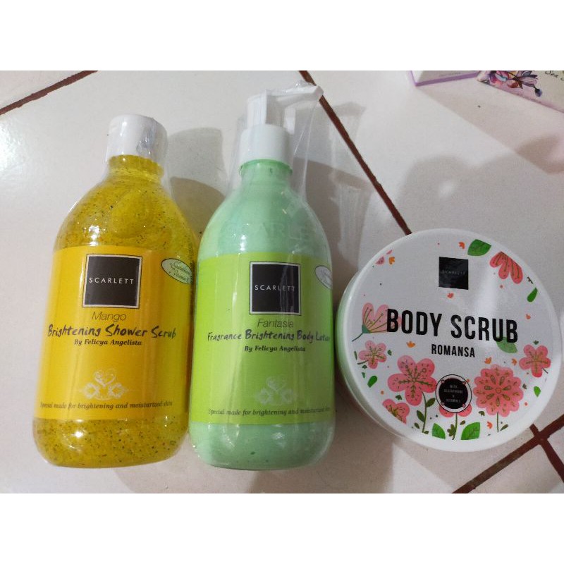 Paketan Body Care Scarlett Whitening