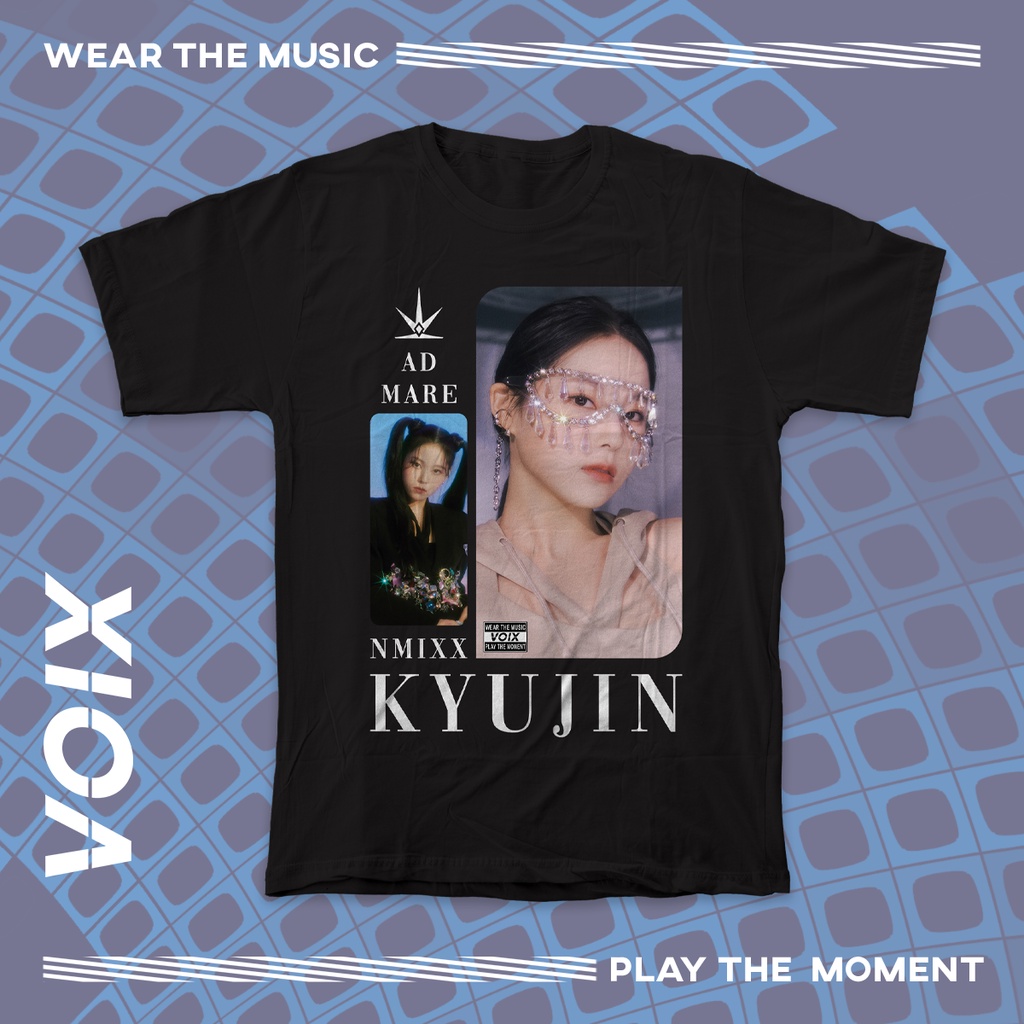 Kaos Kpop NMIXX "Ad Mare" Tee - Haewon Lily Sullyoon Jinni Bae Jiwoo Kyujin