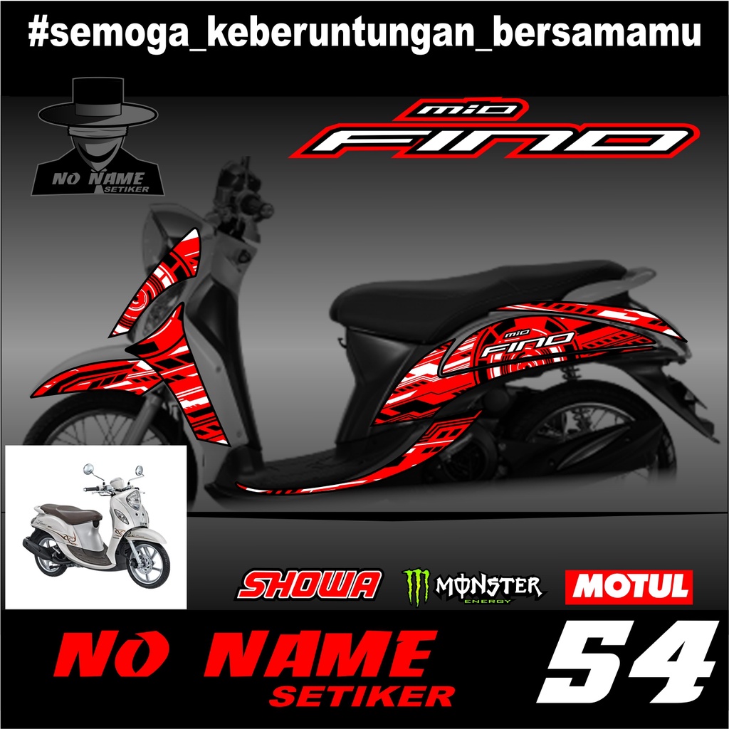 striker striping MIO FINO fi (54) 2014 2015 2016 setiker MIO fi