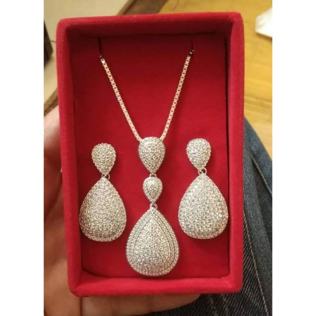 Set labu mewah.... Replika berlian eropa