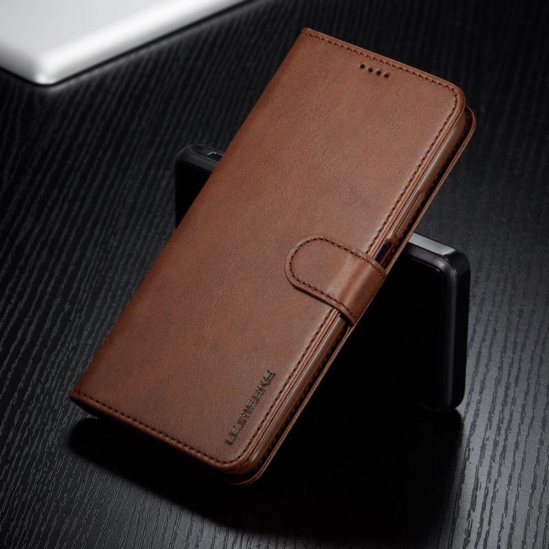 Flip Case Dompet Kulit Magnetik Untuk Huawei P Smart Z Y9 Prime 2019 P20 P30 Pro P40 Mate 10 Lite