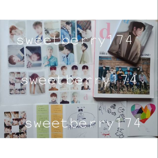 [READY STOCK] WANNA ONE DICON "do u WANNA special ONE?" - (Mini Book Ong Seongwu Set)