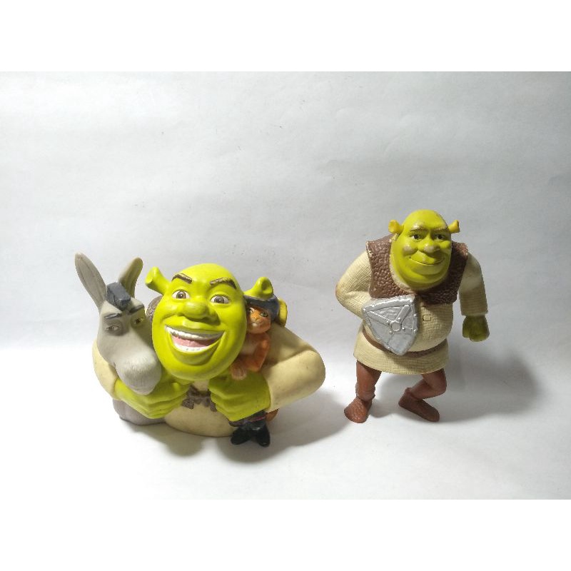 Big Monster Shrek Ogre Donkey Cat Kucing Puss Meong In Boots Knight Gladiator Ksatria Happy Meal Mcd