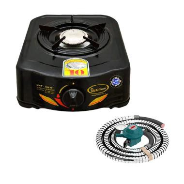 READY STOCK Quantum Kompor Satu Tungku Quantum QGC 101R - Hitam