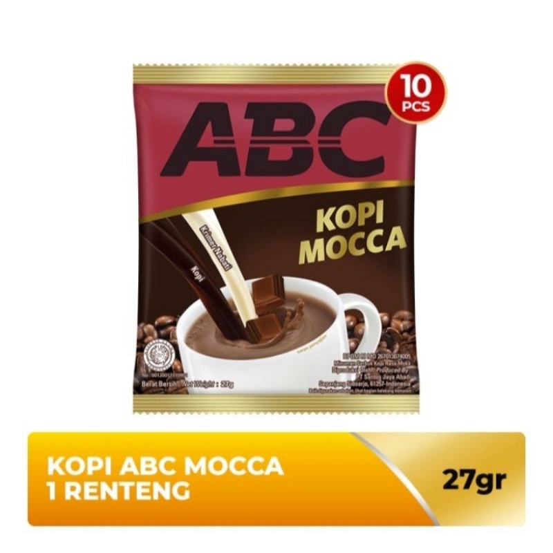 

ABC KOPI MOCCA RENTENG ISI 10 pcs