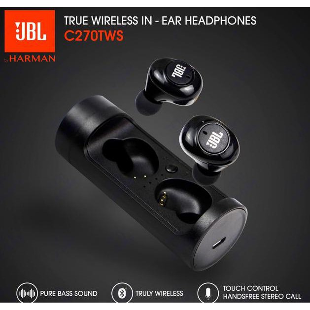 Headset Bluetooth Tws Jbl C230 Tws Bluetooth Earphone Jbl Wireless Clearsale.Id