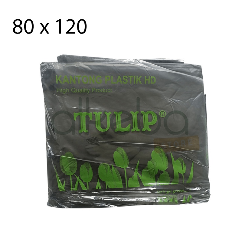 Kantong Plastik / Trashbag / kantong sampah besar tulip uk 80 x 120