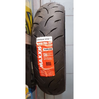 (MAXXIS) - BAN LUAR MAXXIS UKURAN 140/70-17 VICTRA BAN LUAR BELAKANG SUPERMOTO KLX150 CRF150 WR155 B