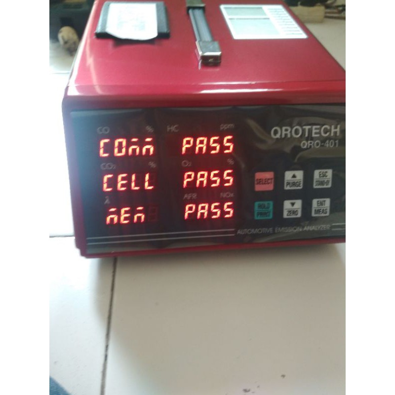 Gas Analyzer Qrotech 401- uji emisi gas buang