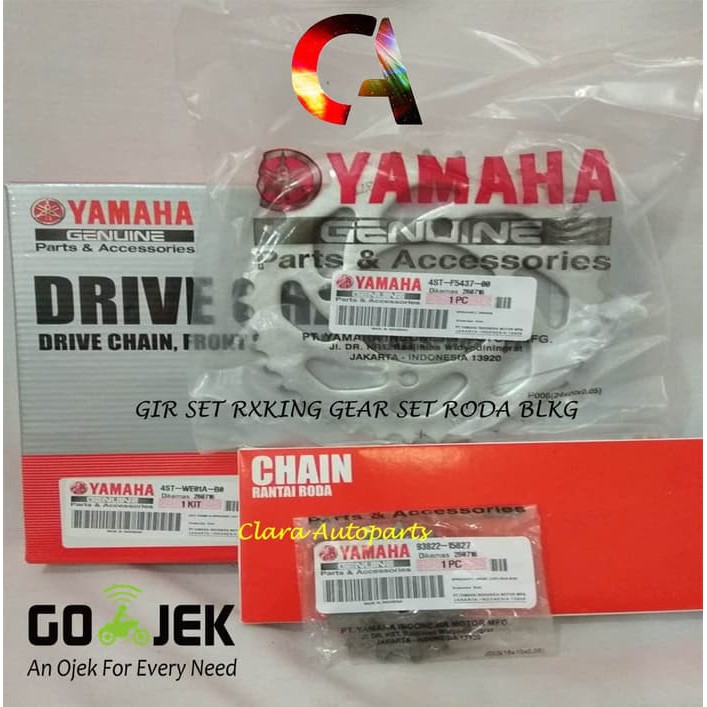 GEAR SET RXKING GIR FULLSET RXK 3KA GIR SET RXKING 4ST-WE01A-BO