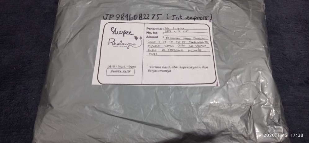 Kaftan Batik Couple Jumbo Busui Murah