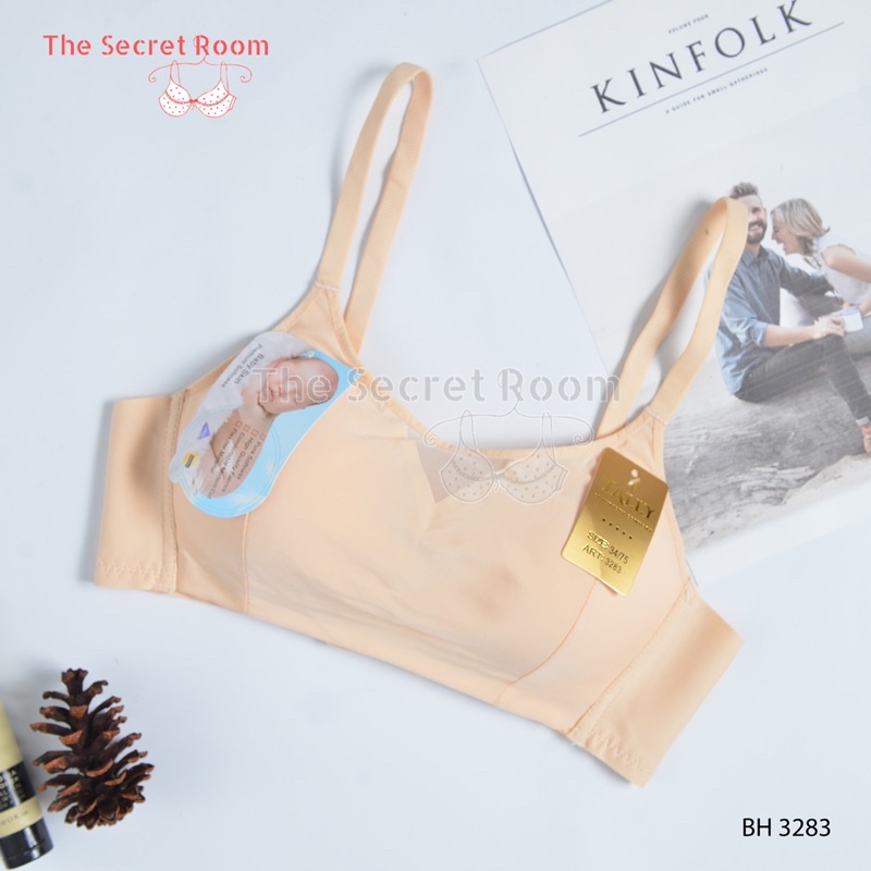 TALLY BRA BH BABY SKIN 3283 I CUP B | KAIT 3 | TANPA KAWAT I BUSA TIPIS I SIZE 34-38