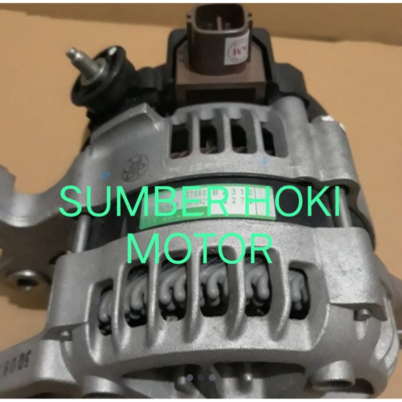 DINAMO AMPERE ALTERNATOR ASSY  TOYOTA GREND NEW AVANZA ORI