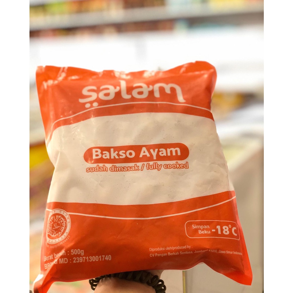 Jual Salam Bakso Ayam Kerikil Dan Besar 500gr Shopee Indonesia