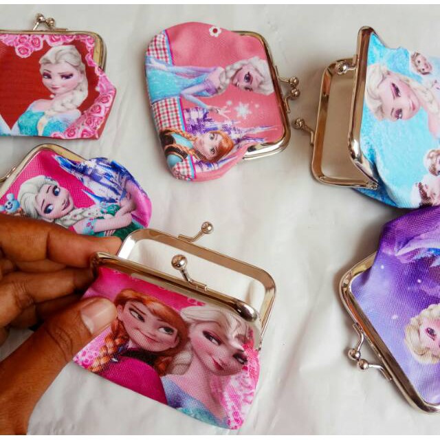 grosir   Dompet koin gambar 6 PCS