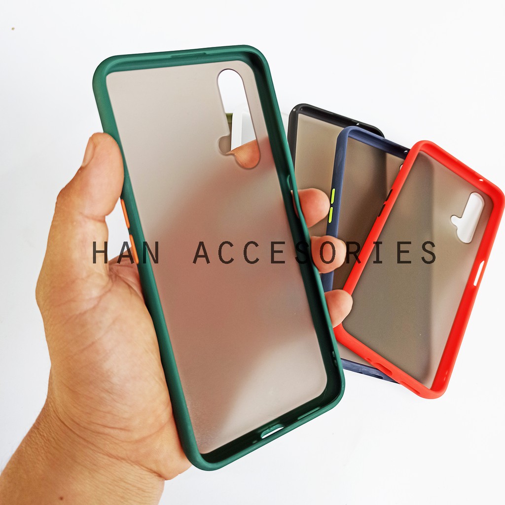 OPPO A91/RENO 3 Case Fuze Dove / Hardcase / Matte Colour