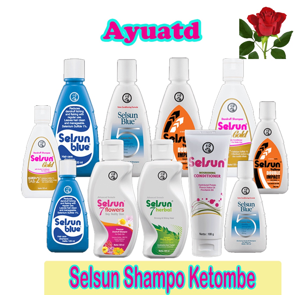 Selsun All Seris Shampo Untuk Rambut Berketombe