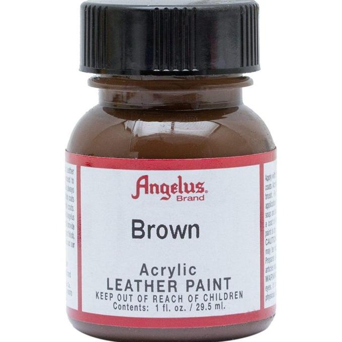

%$%$%$%$] ANGELUS LEATHER PAINT (1oz) 29ML BROWN