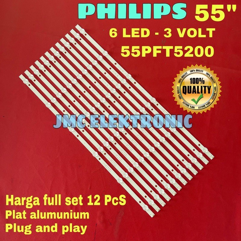 Backlight TV Philips 55PFT5200 LAMPU LED TV PHILIPS 55PFT5200