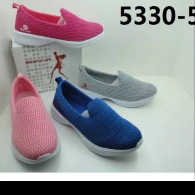 5330-5 # sepatu sneaker sport sofiya import wanita ringan terlaris