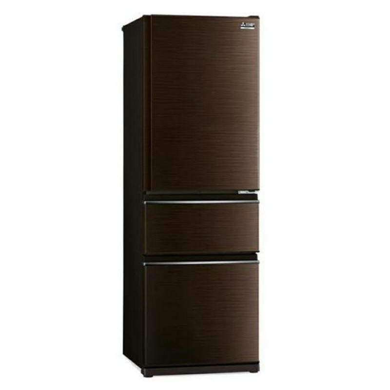 KULKAS 3 PINTU MITSUBISHI MR-CX46EM-BRW-N INVERTER KAPASITAS 402 LITER - BROWN