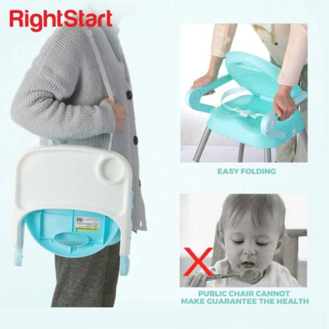 Kursi Makan Anak Bayi High Chair / Baby Booster / Baby Chair Right Start 4 in 1 HC 2378 Multifunction