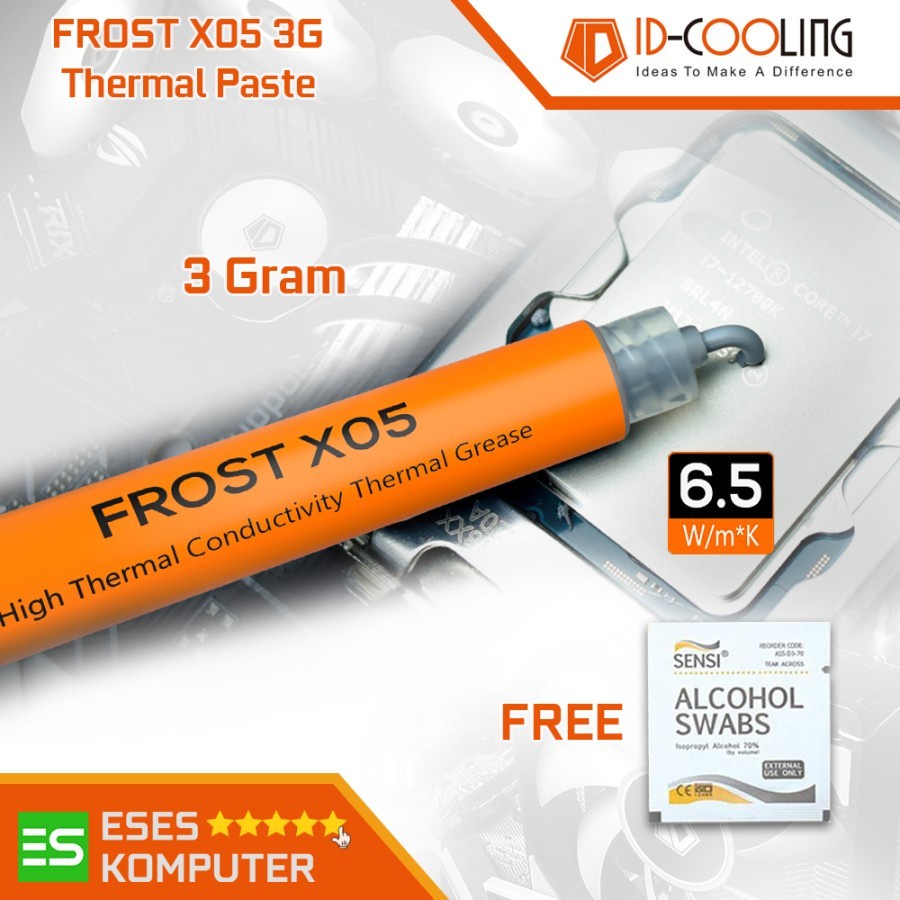 Thermal Paste ID-COOLING FROST X05 (3 Gram) 6.5 W/mK