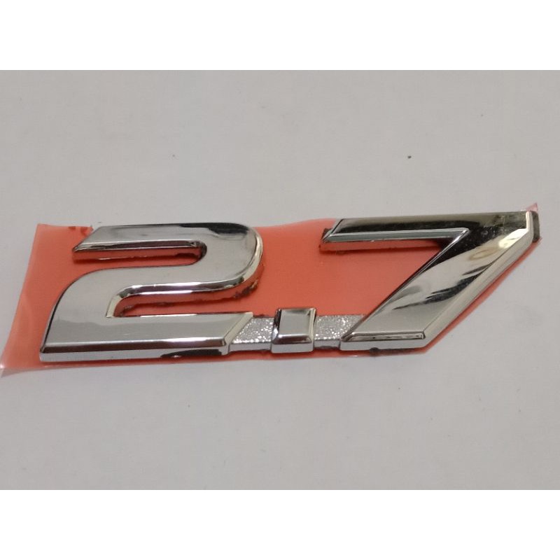 Emblem tipe 2 7 27 2.7 original original