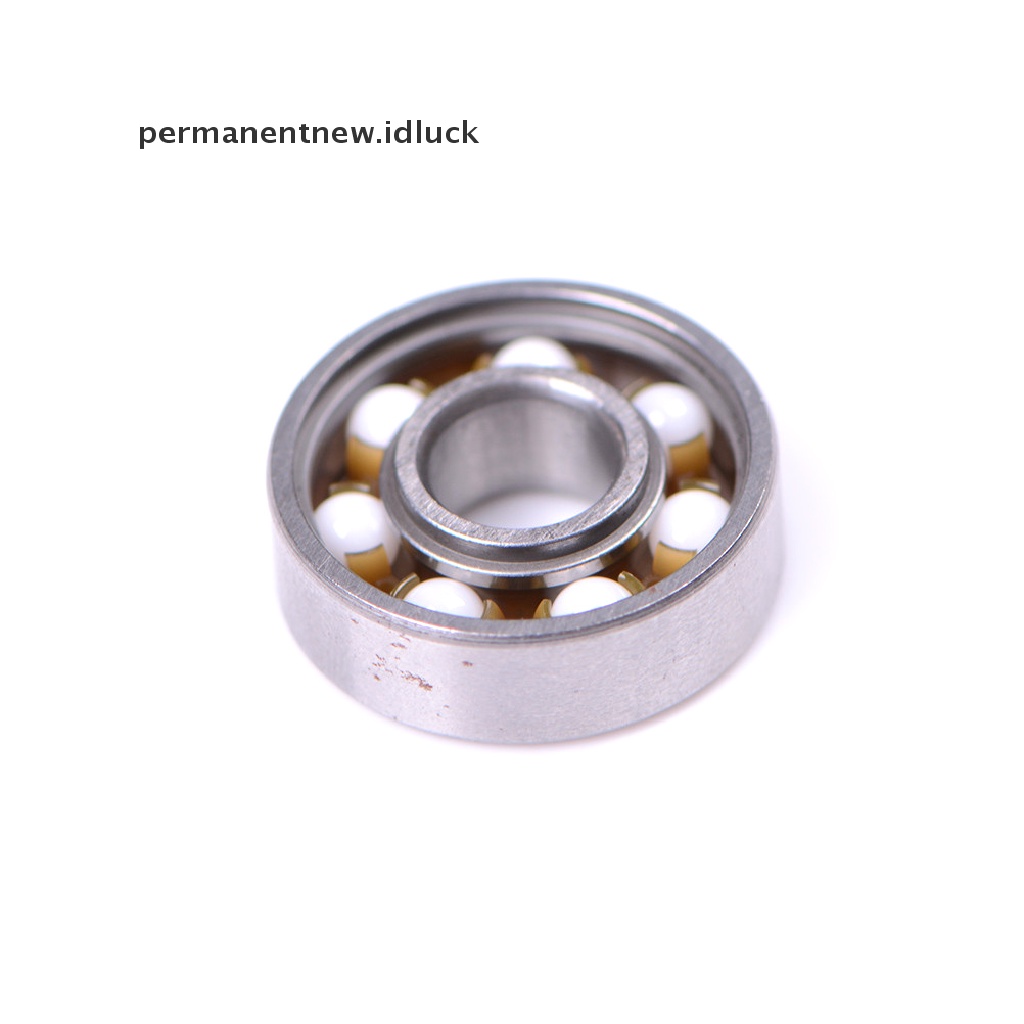 Luckypermanent 608 Bearing Bola Keramik Untuk Fidget Spinner / Skateboard / Drift Plate