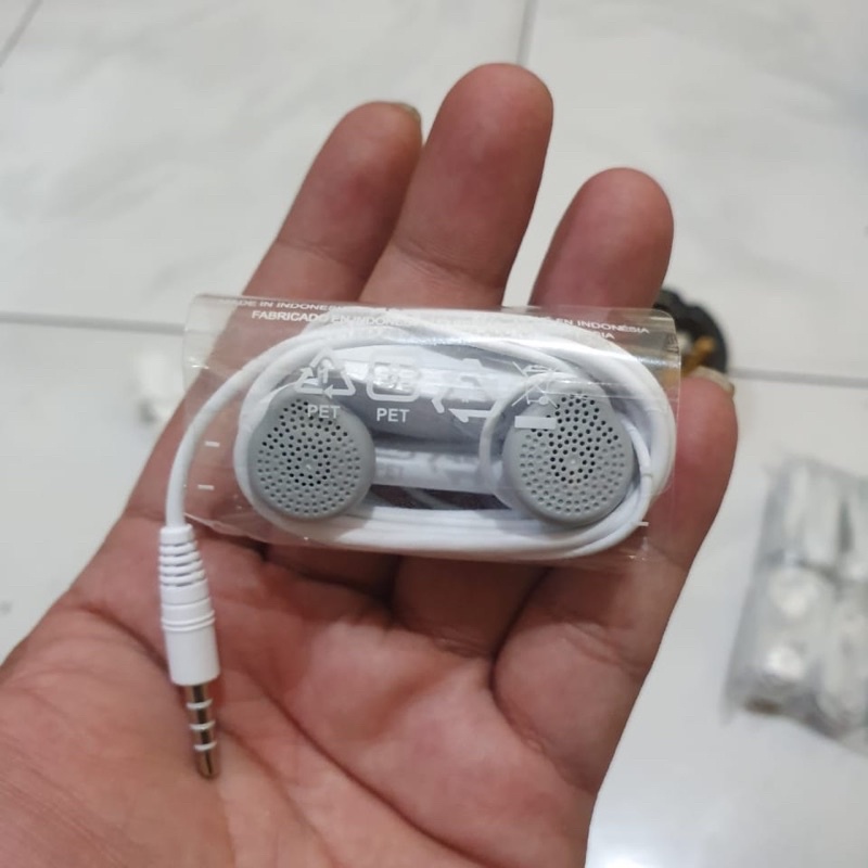 Earphone Headset SMG J &amp; A Series Made In Indonesia ORIGINAL 100% SMG A30 A50 J7Prime J7Pro