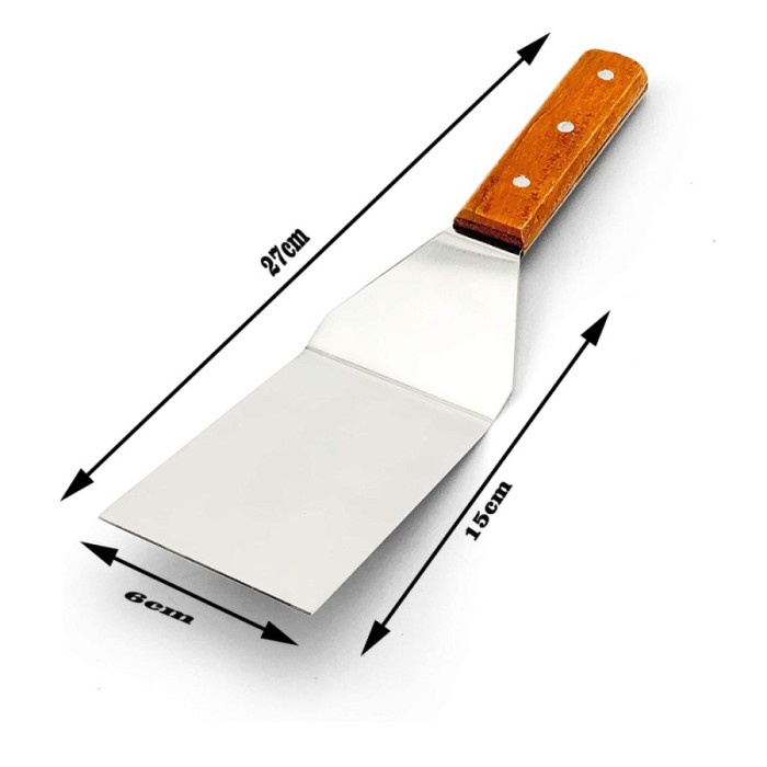 Pisau Roti Bakar Tawar Panjang Stainless Pisau Pemotong Kue
