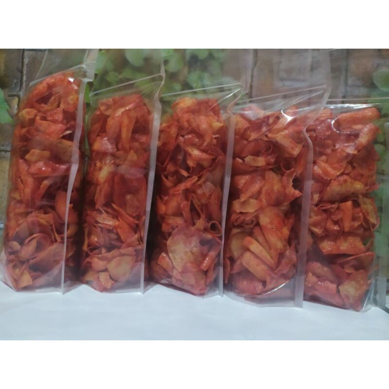 

Keripik singkong 150 gr original & balado | Snack murah | Cemilan enak