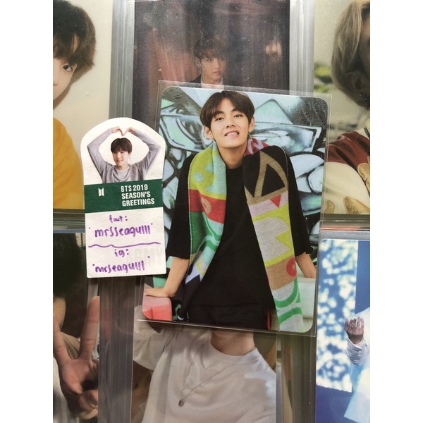 PC DVD SEASON GREETING 2017 SG17 TAEHYUNG V BTS
