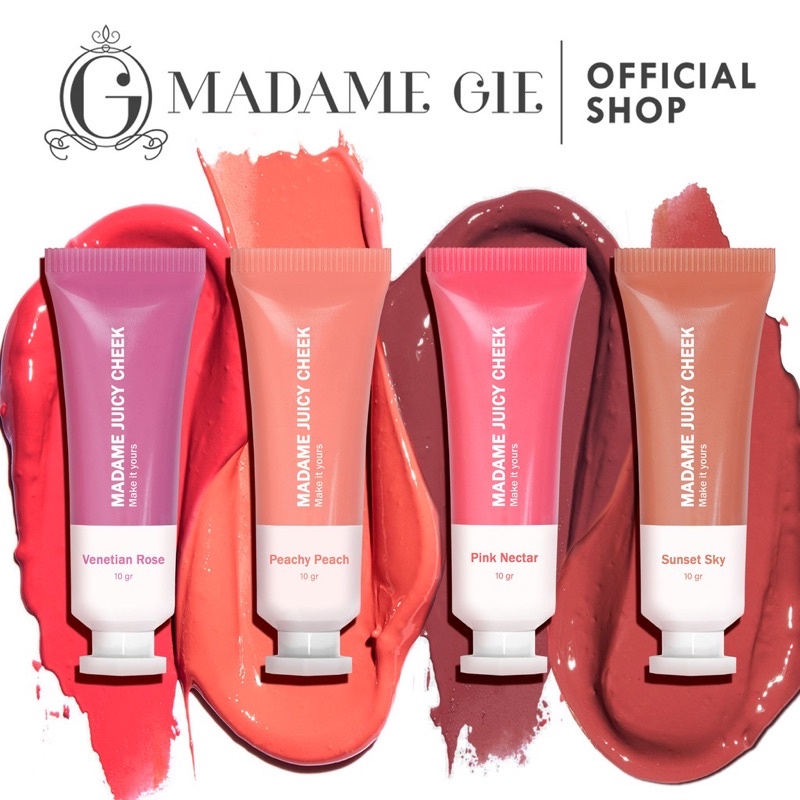 MADAME GIE JUICY CHEEK BLUSH ON - MADAME GIE CREAM BLUSHON