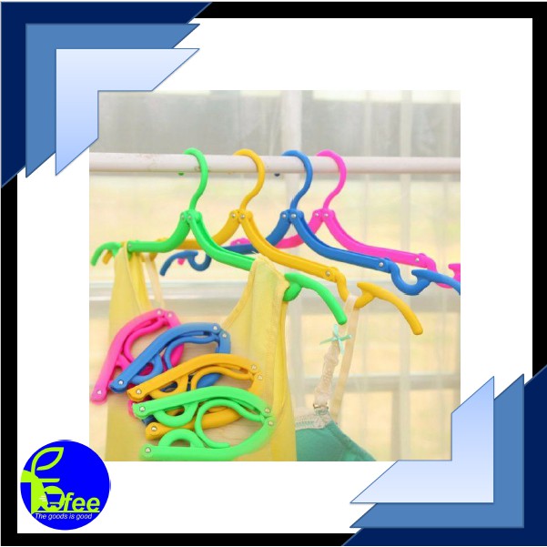 [IMPORT] - Hanger Lipat / Portable Hanger / Gantungan Bahan Plastik