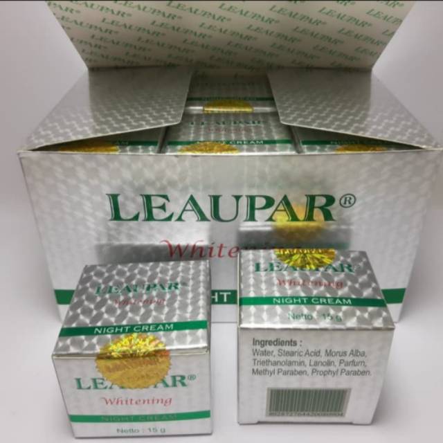 CREAM LEUPAR WHITENING MALAM ORIGINAL