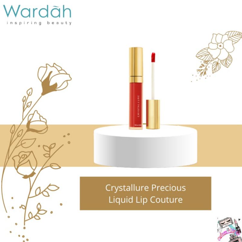 ☃Cutezz_Ching1☃Wardah Crystallure Precious Liquid Lip Couture