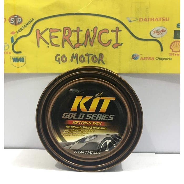 KIT GOLD SERIES SOFT PASTE WAX - GOLD SERIES KIT PASTE WAX CLEAR COAT