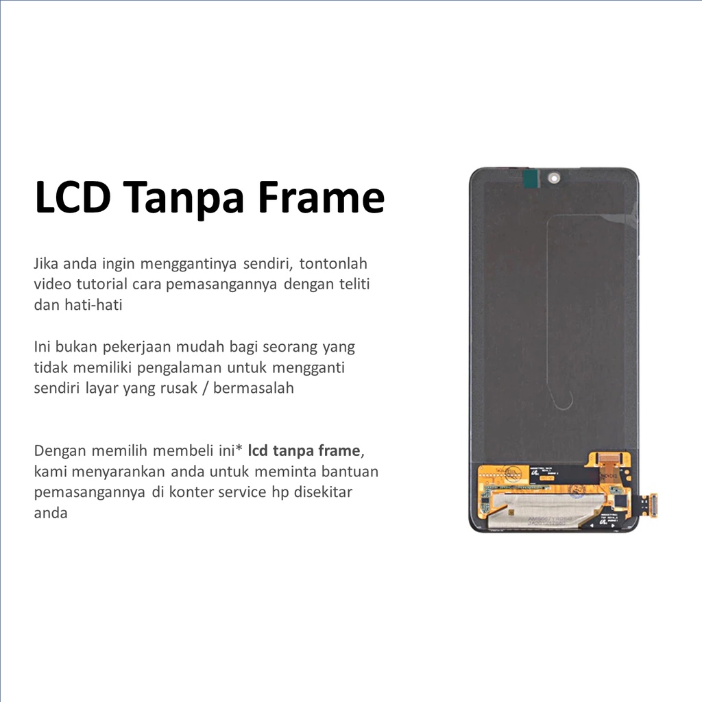 [ CHECK.ID ] LCD + FRAME REDMI NOTE 10 PRO ORIGINAL SERVICE PRODUCT SUPER AMOLED