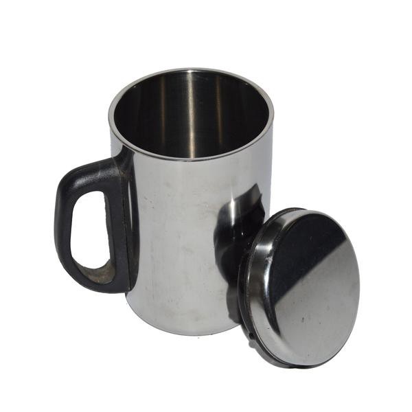 [DEASHOP] MUG STAINLESS STEEL CANGKIR GELAS MINUM THERMOS AIR PANAS DINGIN 500 ML