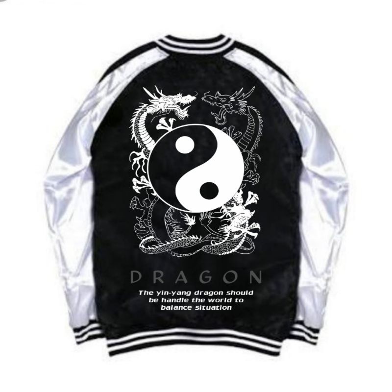 Sukajan Jaket Baseball - Culture Samurai-1