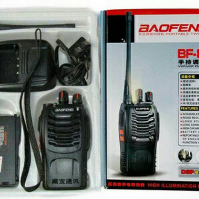 HT BAOFENG BF888S WALKIE TALKIE HANDY TALKY/ RADIO HT HANDY TALKY