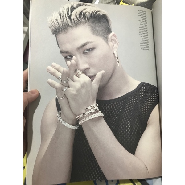 TAEYANG BIG BANG ESQUIRE KOREA MAGAZINE MAJALAH